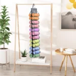 Double-Sided 24 Grids Storage Hanging Bag Hanging Storage Closet Behind Door Storage Organizer - Image 10