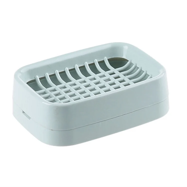 TBD0604739601B.webp Bathroom Drainage Dual Layer Soap Box Plastic Put Soap Holder - Image 1