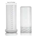 Transparent Plastic Travel Beard Brush Storage Tube - Image 2