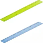 Soft Ruler Student Flexible Ruler Tape Measure Straight Ruler Office School Supplies