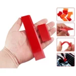 4pcs Car Cleaning Glass Water Film Soft Rubber Scraper - Image 4