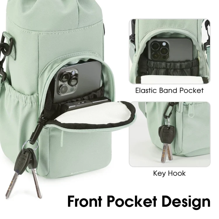 TBD06047415_B3.webp Water Bottle Holder With Strap Cross Body Sling Bag For Within 40oz Cup - Image 4