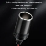 12/24V Car Battery To Cigarette Lighter Female Base Power Supply Cable - Image 6