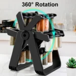 18-in-1 Rotating Ferris Wheel Kitchen Condiment Bottle Holder Set - Image 7