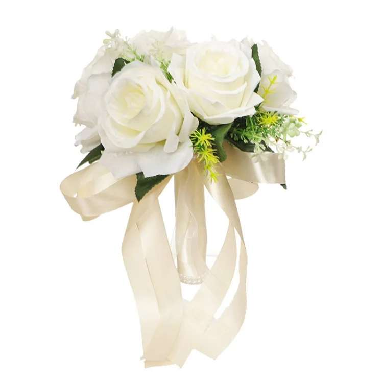 Bridal Hand Bouquet Wedding Supplies Simulation Wedding Decorative Flowers