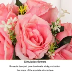 Bridal Hand Bouquet Wedding Supplies Simulation Wedding Decorative Flowers - Image 5