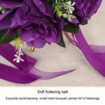 Bridal Hand Bouquet Wedding Supplies Simulation Wedding Decorative Flowers - Image 6