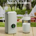 18W 6000mAh Baby Bottle Warmer With Digital Display 6 Levels Temperature Adjustment - Image 10