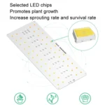 USB 5V LED Hanging Growth Light Indoor Quantum Plate Plant Fill Light - Image 5