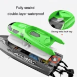 EB02 2.4G Wireless RC Boat Circulating Water-Cooled High-Speed Speedboat Racing Boat Model Toy - Image 6