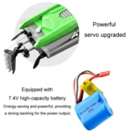 EB02 2.4G Wireless RC Boat Circulating Water-Cooled High-Speed Speedboat Racing Boat Model Toy - Image 7