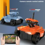Tank Car Toys 720P HD Camera RC Car With Real-time Surveillance With Remote Controller - Image 2