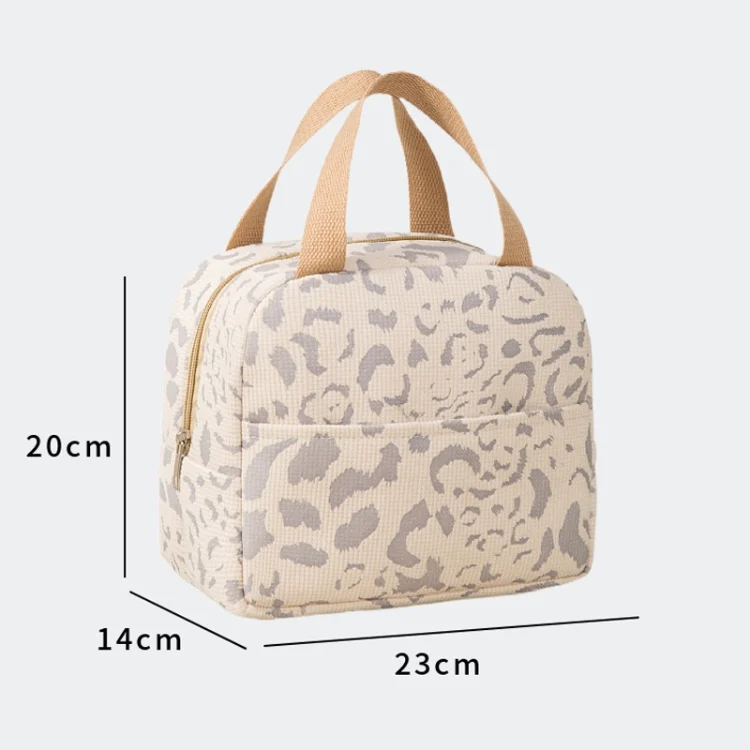 TBD06047467_B2.webp Ink Pattern Insulated Lunch Bag Lunch Box Bag Outdoor Travel Ice Pack Picnic Bag - Image 3