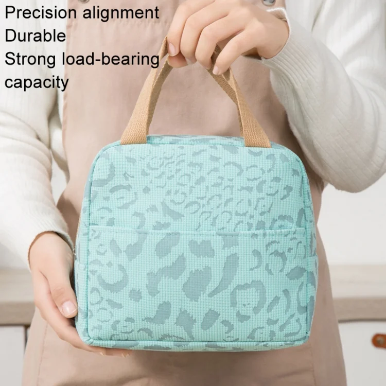TBD06047467_B6.webp Ink Pattern Insulated Lunch Bag Lunch Box Bag Outdoor Travel Ice Pack Picnic Bag - Image 7