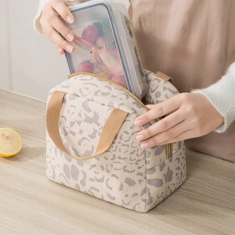TBD06047467_B7.webp Ink Pattern Insulated Lunch Bag Lunch Box Bag Outdoor Travel Ice Pack Picnic Bag - Image 8