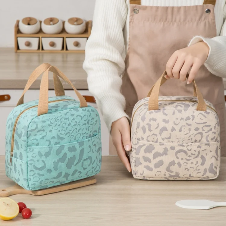 TBD06047467_B8.webp Ink Pattern Insulated Lunch Bag Lunch Box Bag Outdoor Travel Ice Pack Picnic Bag - Image 9