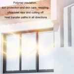 Car Summer No-punch Retractable Titanium Silver Sunshade Curtain - Image 5