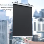 Car Summer No-punch Retractable Titanium Silver Sunshade Curtain - Image 6