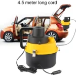 Vehicle Vacuum Cleaner For Wet And Dry Use Large Round Tub Car Cleaning Tool - Image 2