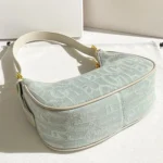 Denim Women Bag Underarm Single Shoulder Handbag Tote Niche Dumpling Bag - Image 5