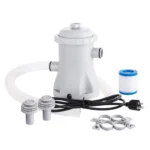 JY-051 110V-240V 330 Gallon Swimming Pool Filter Pump Pool Circulating Cleaner - Image 2
