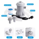 JY-051 110V-240V 330 Gallon Swimming Pool Filter Pump Pool Circulating Cleaner - Image 3