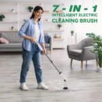 Multifunctional Long and Short Dual Purpose Electric Cleaning Brush Kitchen Bathroom Window Floor Brush - Image 2