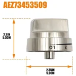 Oven Stove Knob Assembly For AEZ73453509/AEZ72909008 - Image 2