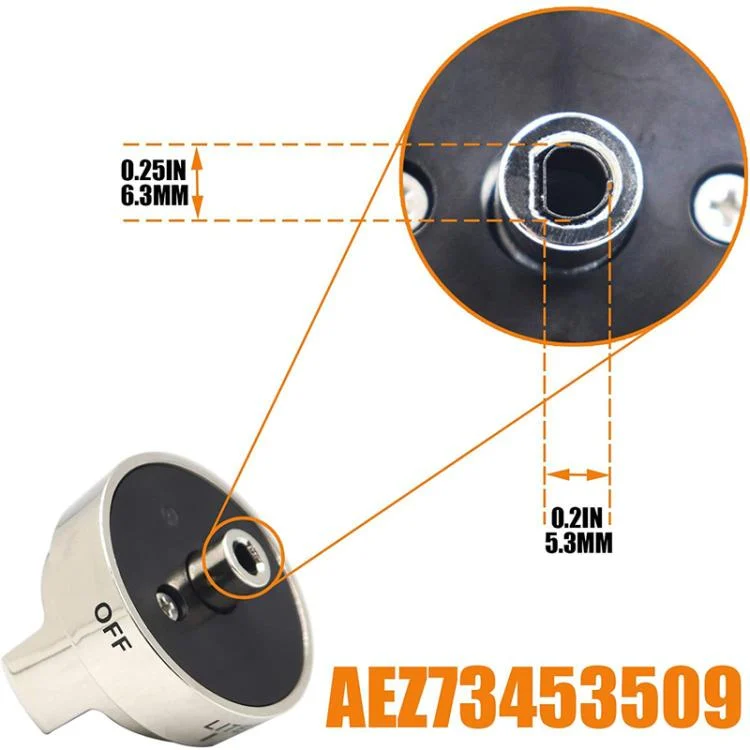 TBD06047504_B2.webp Oven Stove Knob Assembly For AEZ73453509/AEZ72909008 - Image 3