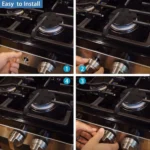 Oven Stove Knob Assembly For AEZ73453509/AEZ72909008 - Image 6