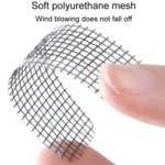 10pcs Household Floor Drain Stickers Anti-Mosquito Stickers For Screens Window Screen Hole Repair Subsidies - Image 3