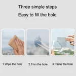 10pcs Household Floor Drain Stickers Anti-Mosquito Stickers For Screens Window Screen Hole Repair Subsidies - Image 8