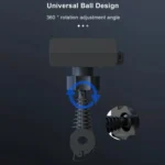 Car Cigarette Lighter Rear Seat Retractable Dual-Wire Charger - Image 10