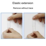 12pcs /Pack Strong Stainless Adhesive Removable Sticky Hooks Household Fixing Tearable Backing Stickers - Image 2