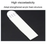 12pcs /Pack Strong Stainless Adhesive Removable Sticky Hooks Household Fixing Tearable Backing Stickers - Image 4
