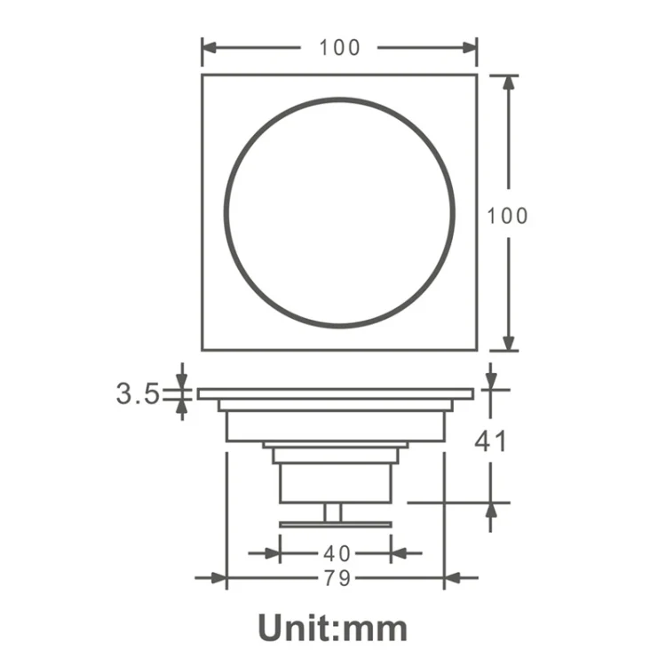 TBD06047555_B2.webp Anti Odor Floor Drain Bathroom Anti-Bug Anti-Reflux Floor Drain - Image 3