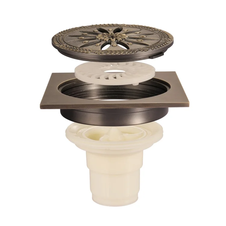 TBD06047575_B1.webp Toilet 100x100mm Retro Anti-odor and Anti-reflux Floor Drain - Image 2