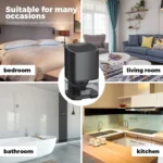 1L 36W Air Dehumidifier for Home Damp Drying Clothes with 7 colors Light - Image 9