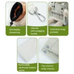 Portable Outing Cat Bag Exposed Shoulder Canvas Bag Small Dog Pet Bag - Image 4