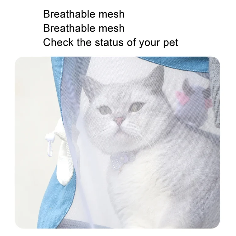 TBD06047650_B4.webp Handheld Large Capacity Breathable Exposed Canvas Cat Bag Outdoor Portable Pet Bag - Image 5