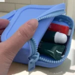 Silicone Change Storage Small Square Bag Lipstick Bank Card Earphone Zipper Storage Bag - Image 3