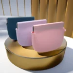 Silicone Elastic Coin Pouch Tie Handle Clasp Coin Storage Bag - Image 3