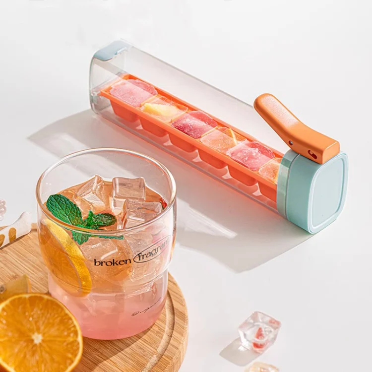 TBD06047689_B5.webp Press Type Home DIY Ice Cube Mold Ice Maker Ice Storage Box - Image 6