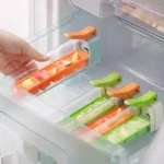 Press Type Home DIY Ice Cube Mold Ice Maker Ice Storage Box - Image 7