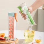 Press Type Home DIY Ice Cube Mold Ice Maker Ice Storage Box - Image 8