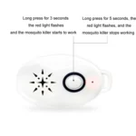 Mini USB Rechargeable Fly Repeller Outdoor Portable Mobile Mosquito Repellent Device - Image 5
