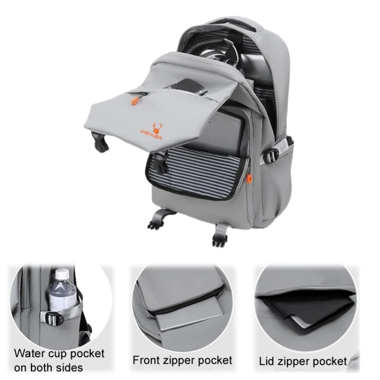 TBD06047701_B4.webp WEIXIER B682 Large Capacity Double Shoulder Backpack Casual Waterproof Travel Bag - Image 5