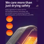 Electric Shoe Dryer with UV Sterilization Powered By 5V USB - Image 4