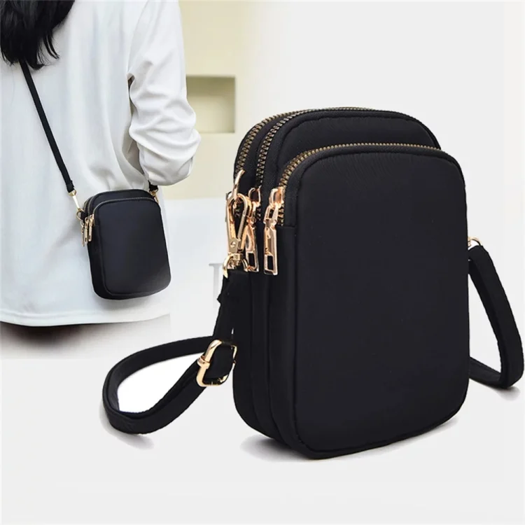 TBD06047728_B1.webp Crossbody Mobile Phone Bag Mini Vertical Coin Purse For Women Back Headphone Hole Design - Image 2