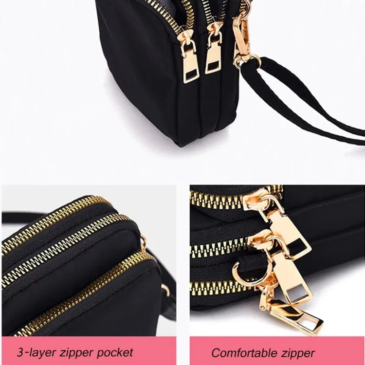TBD06047728_B3.webp Crossbody Mobile Phone Bag Mini Vertical Coin Purse For Women Back Headphone Hole Design - Image 4